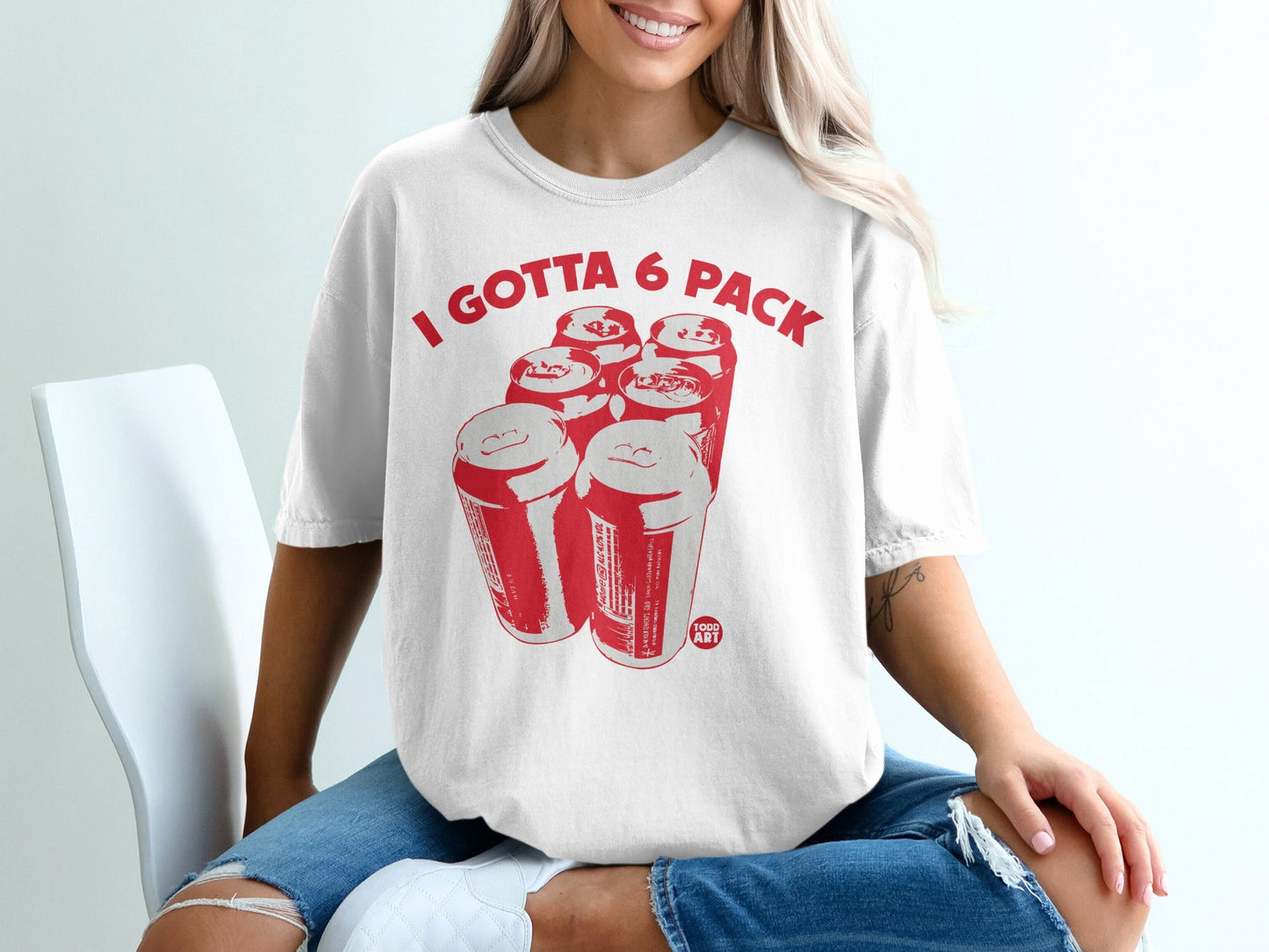 I Gotta 6 Pack Graphic Tee for Beer Lovers Shirt