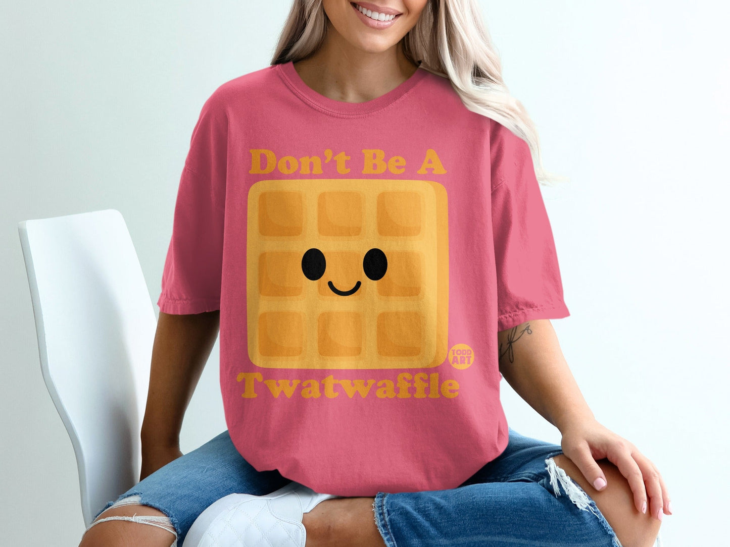 Don't Be A Twatwaffle Graphic Tee Shirt