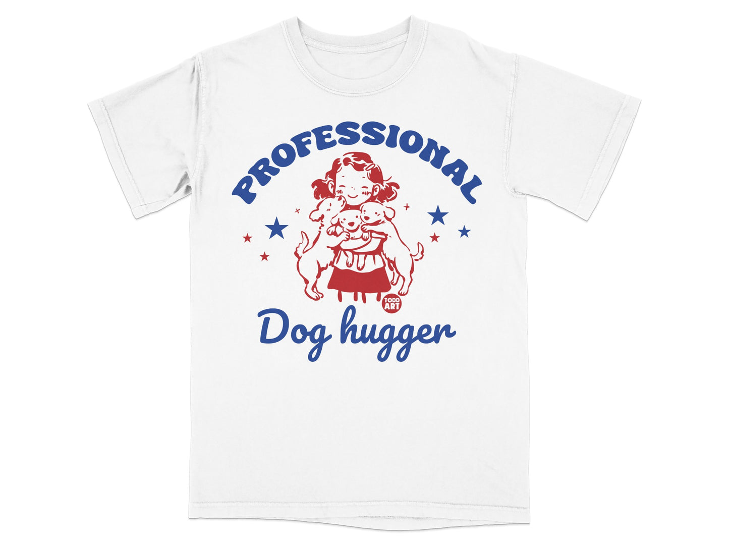 Professional Dog Hugger T-shirt for Animal Lovers
