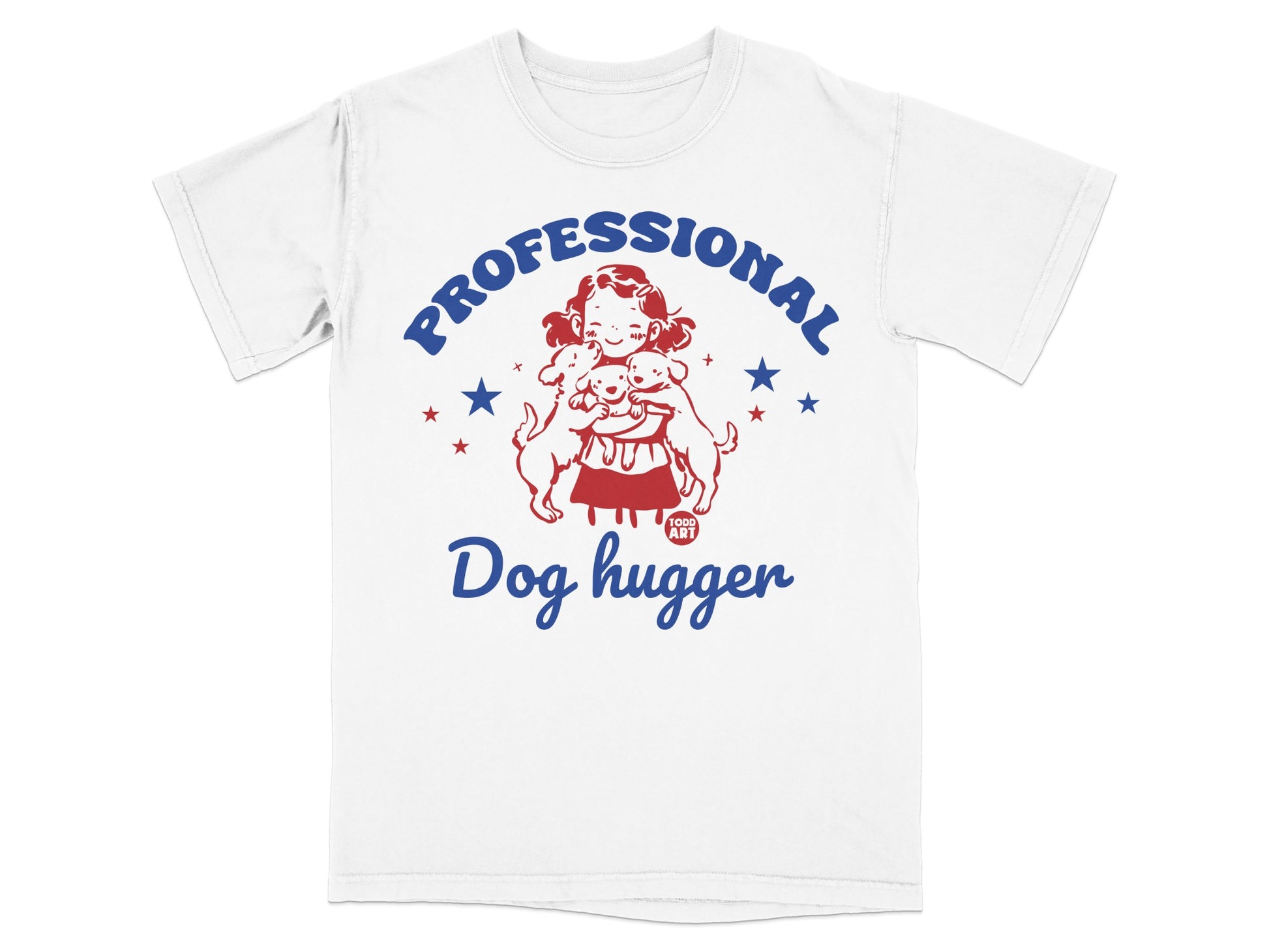 Professional Dog Hugger T-shirt for Animal Lovers