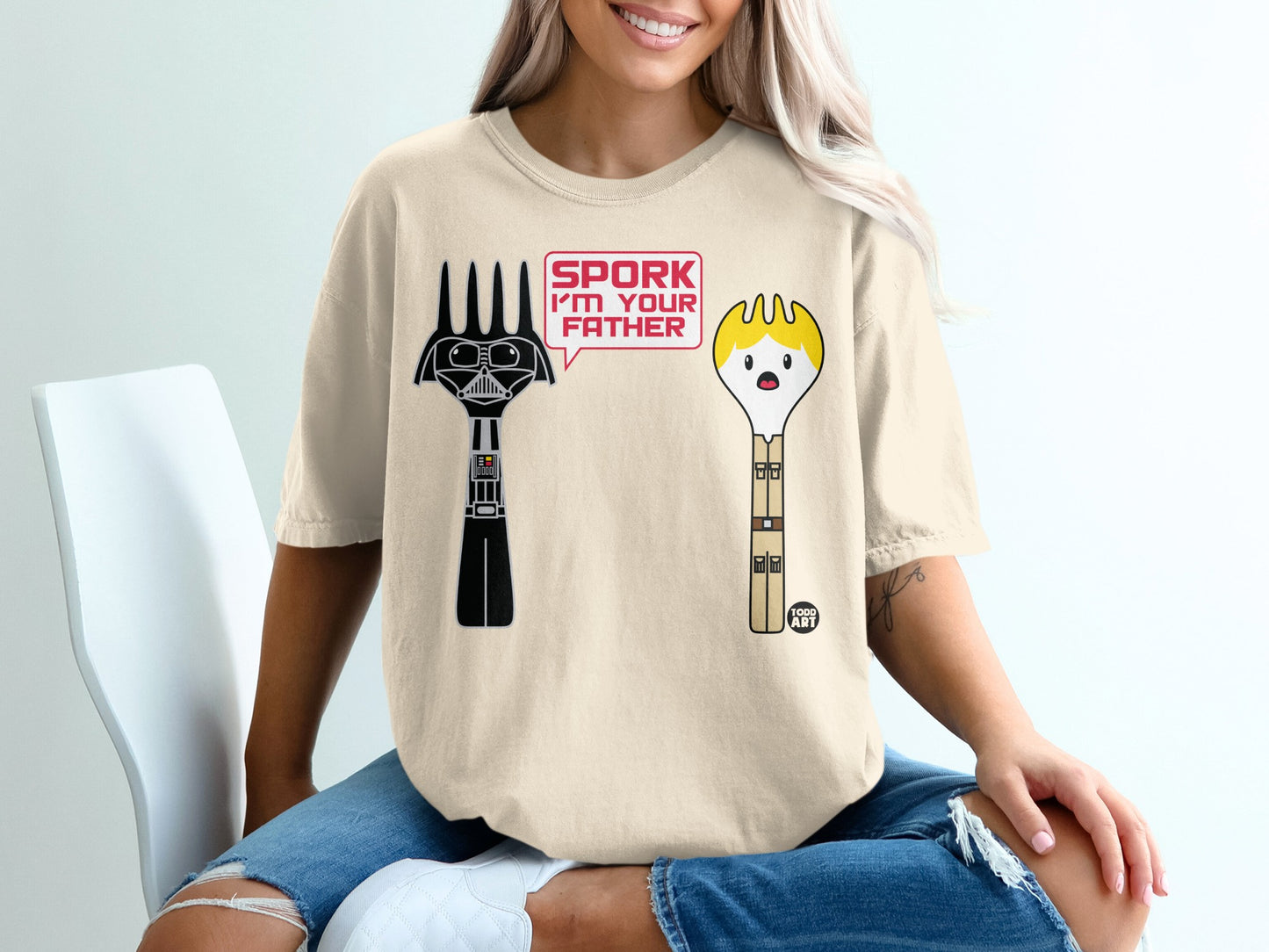 Spork I'm Your Father Vader Luke Parody product type