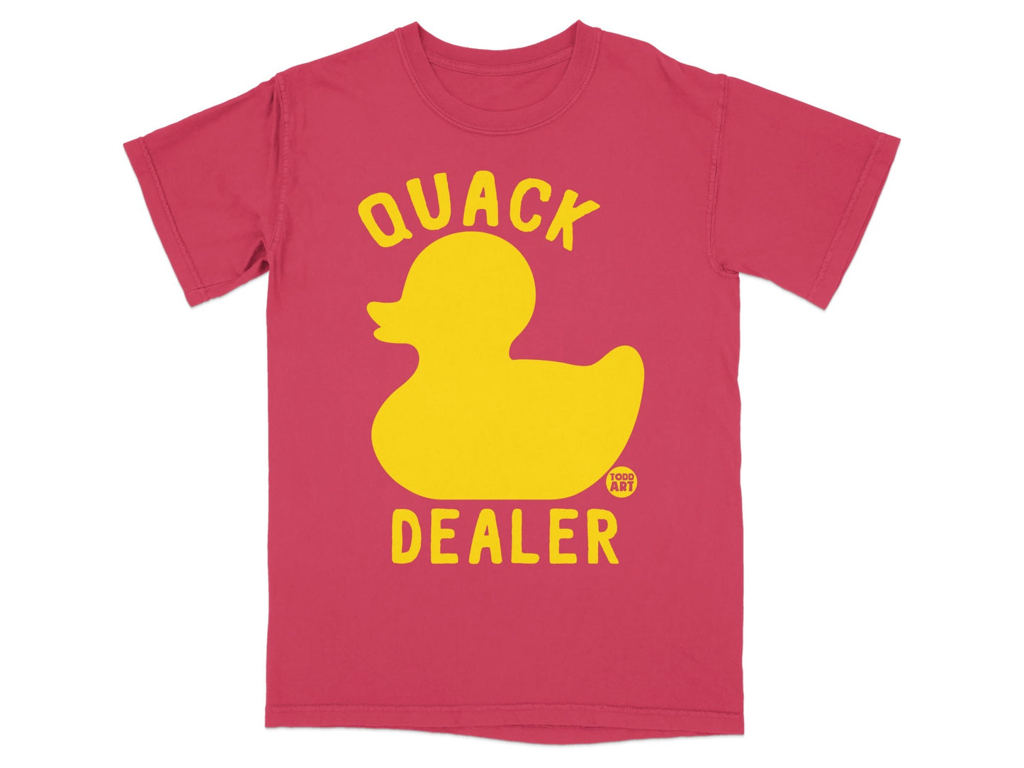Quack Dealer Duck Graphic T-Shirt Casual Tee