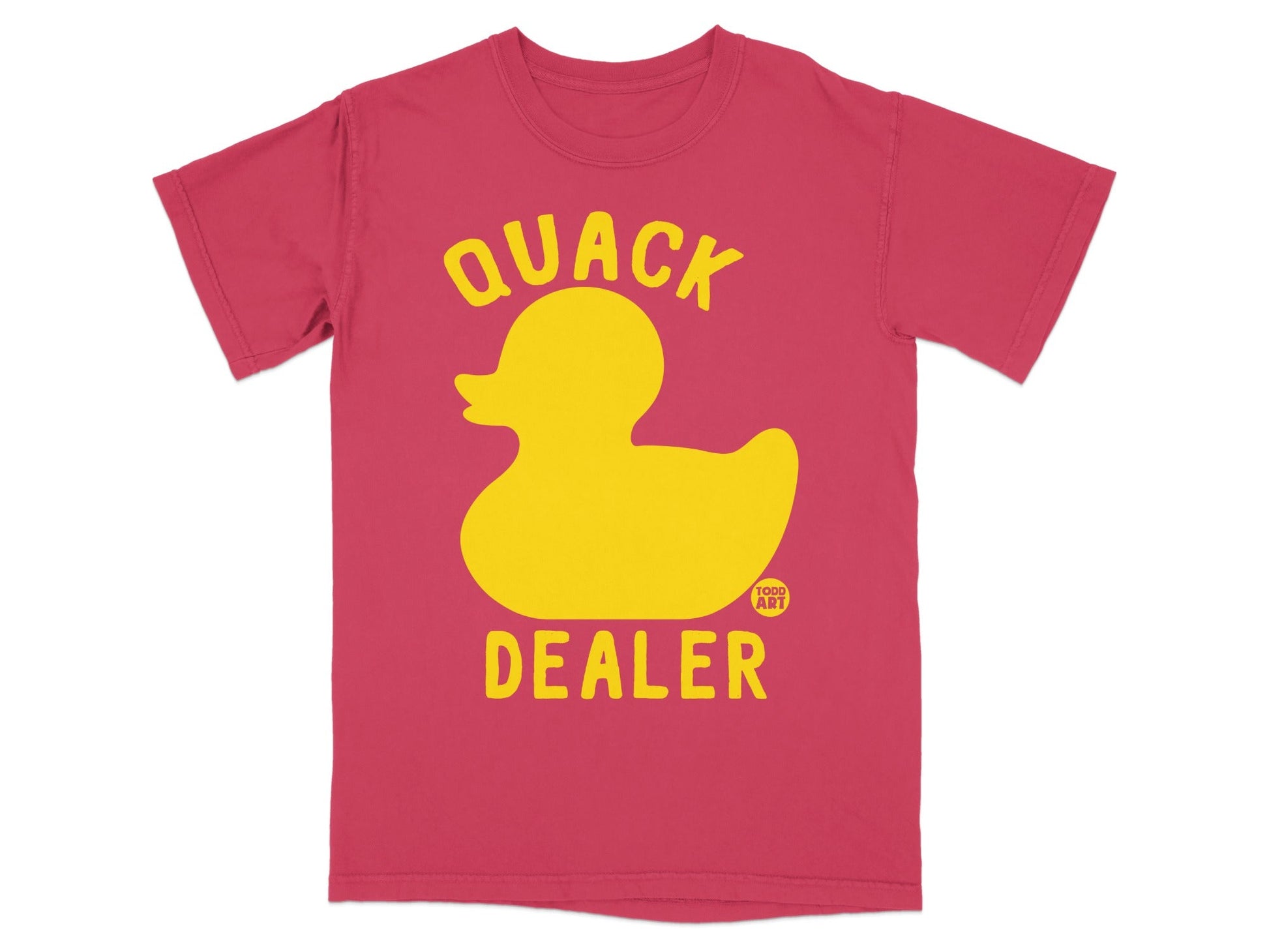 Quack Dealer Duck Graphic T-Shirt Casual Tee