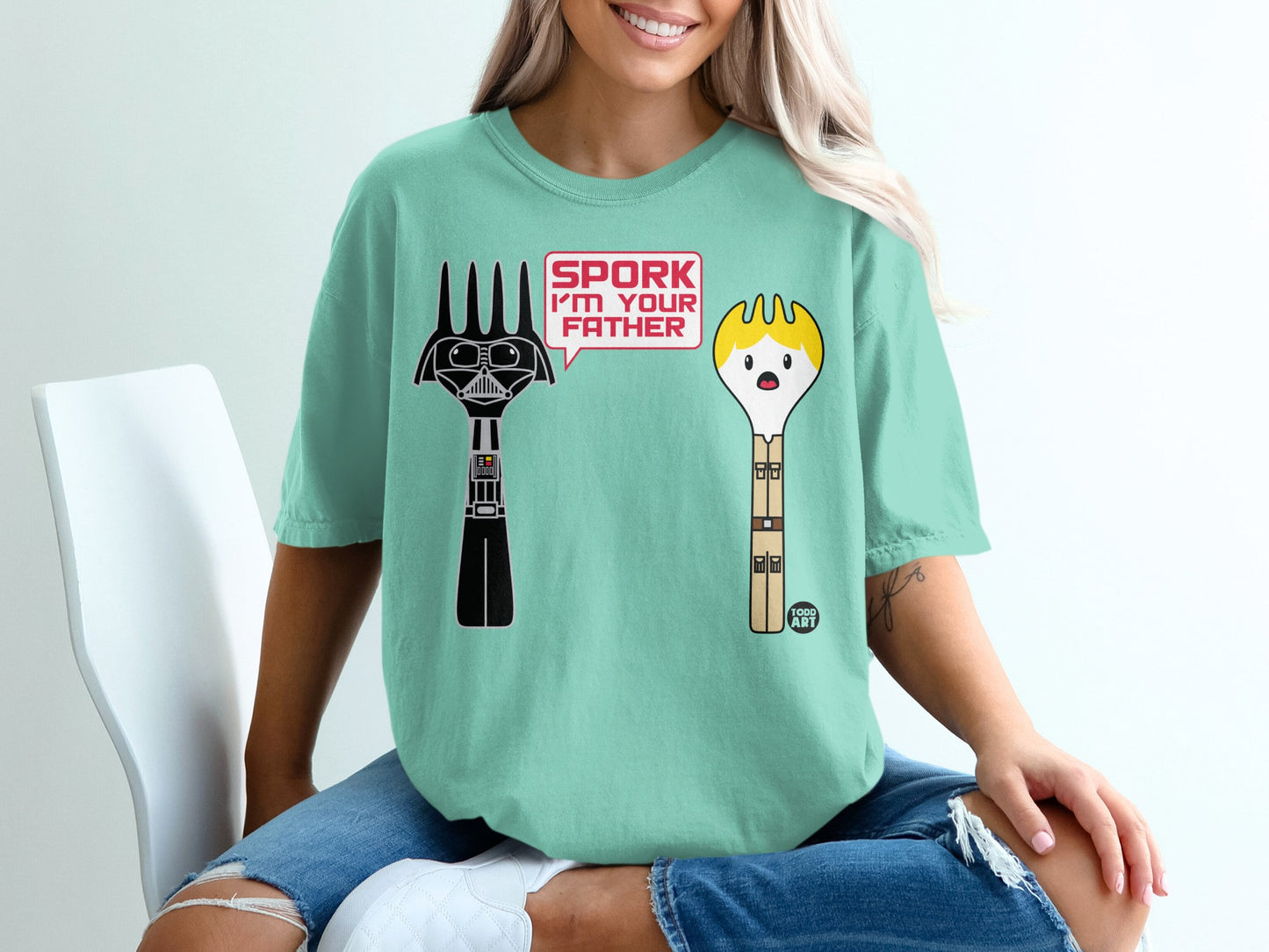 Spork I'm Your Father Darth Luke Forks Graphic product type