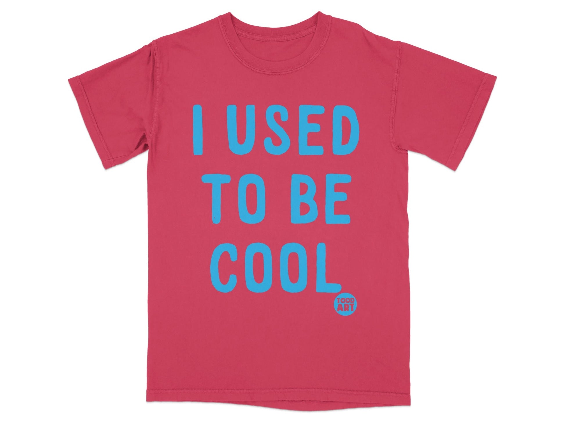 I Used to Be Cool Todd Art Graphic T-Shirt