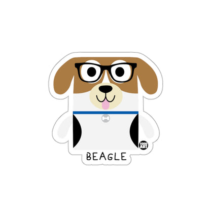 Cute Cartoon Beagle Dog Sticker for Pet Lovers