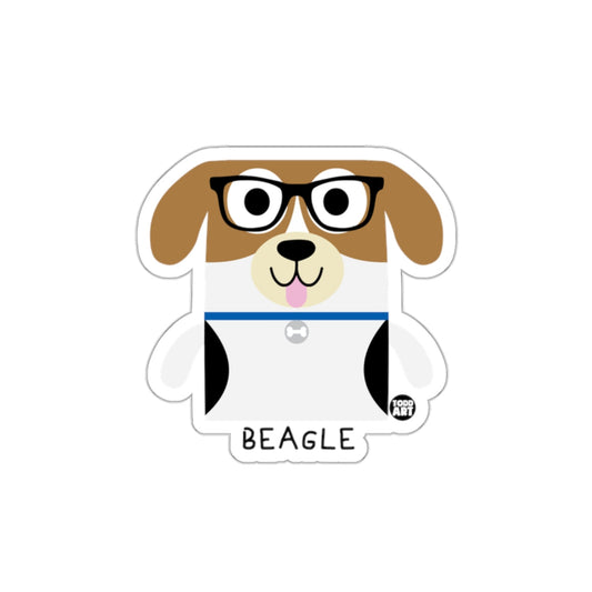 Cute Cartoon Beagle Dog Sticker for Pet Lovers