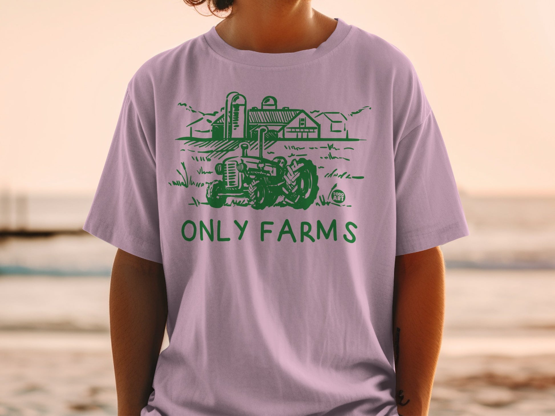 ONLY FARMS farm tractor rural landscape design product type