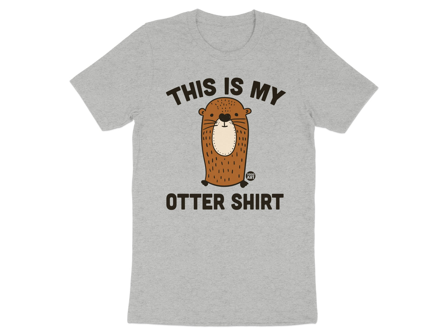 This Is My Otter Shirt Fun and Casual Graphic Tee
