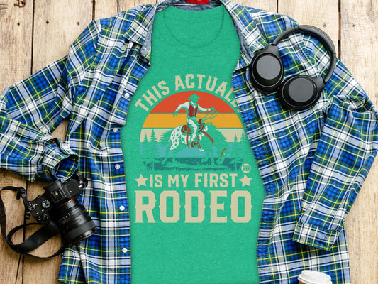 This Actually Is My First Rodeo T-shirt product type