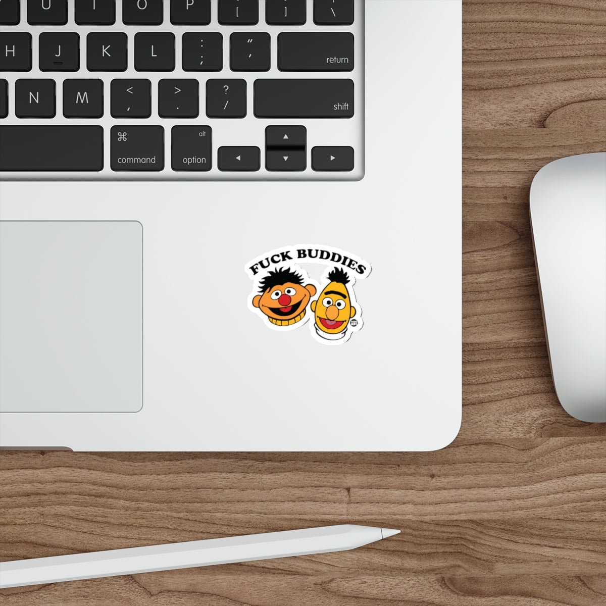 FUCK BUDDIES Cartoon Faces Graphic Decal 