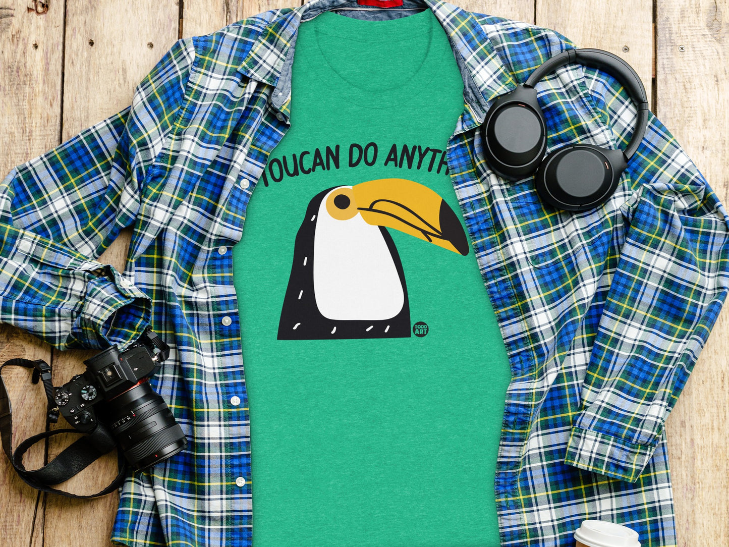 You Can Do Anything Toucan Graphic T-Shirt
