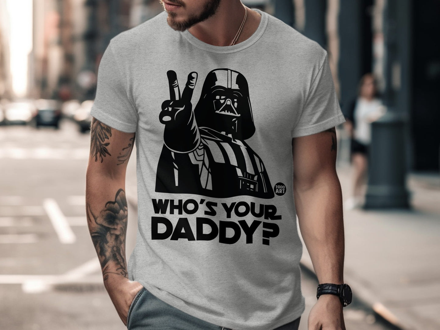 Who's Your Daddy Graphic T-shirt for Casual Wear