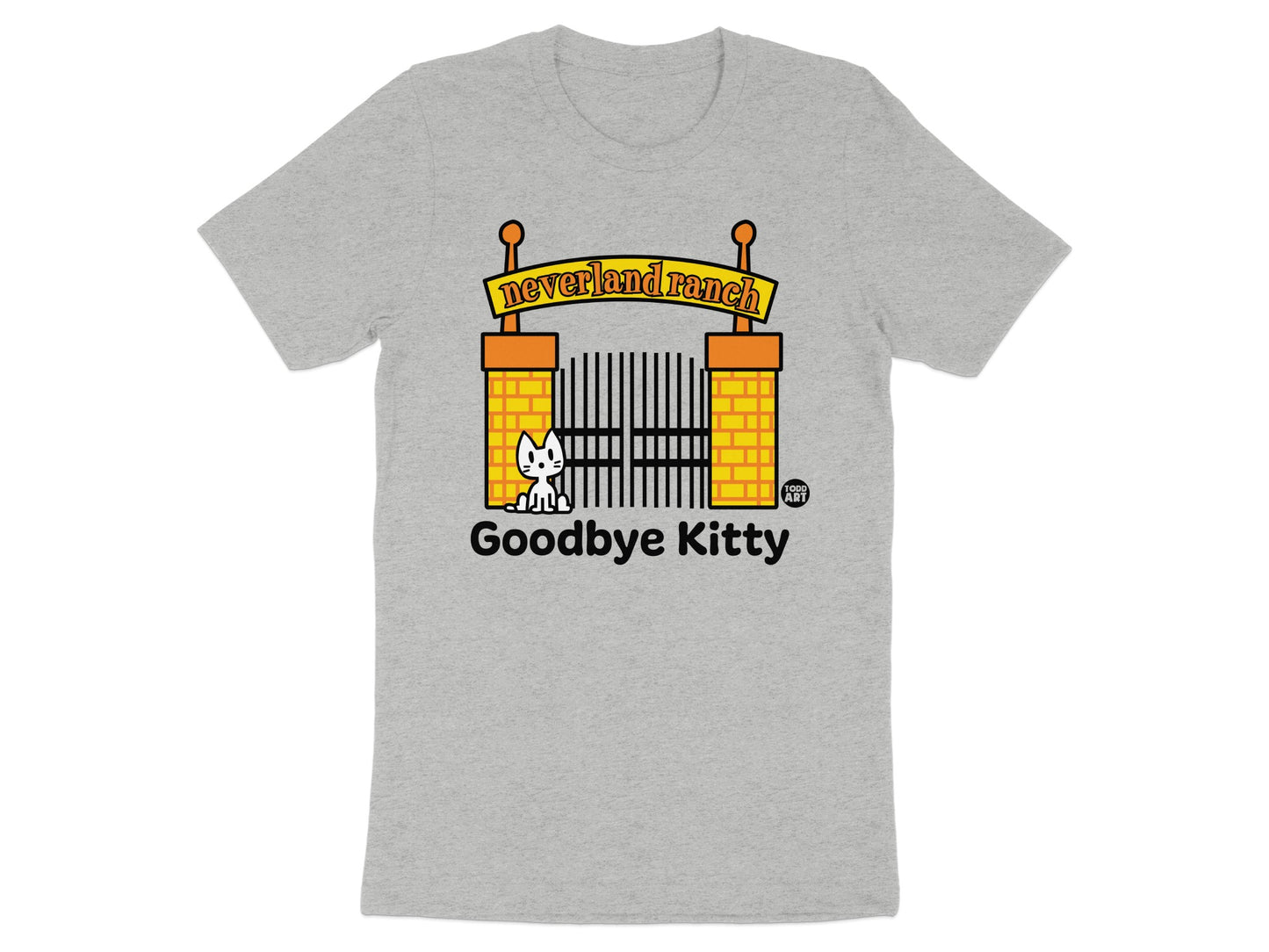 Neverland Ranch Goodbye Kitty Graphic Shirt