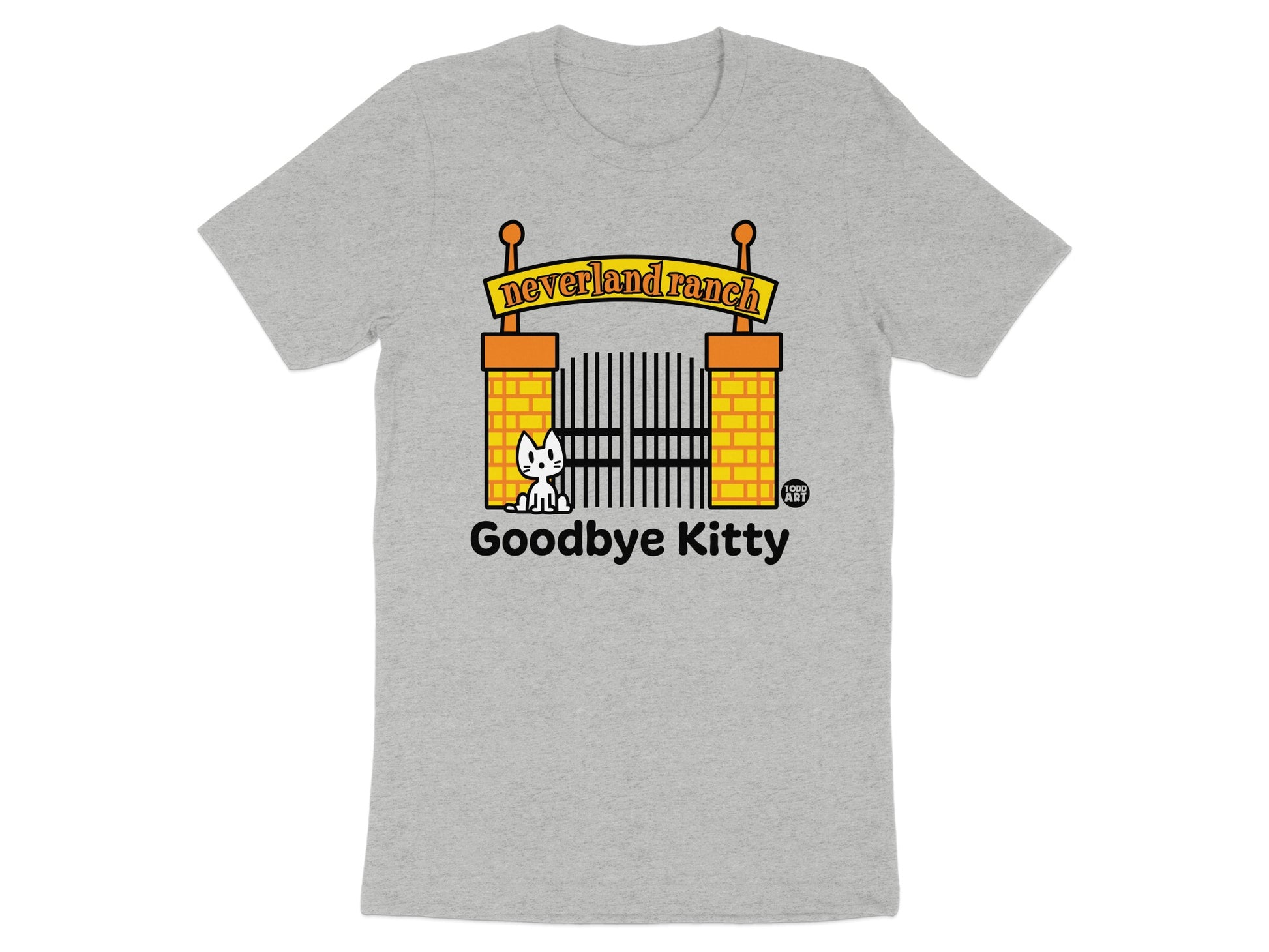 Neverland Ranch Goodbye Kitty Graphic Shirt