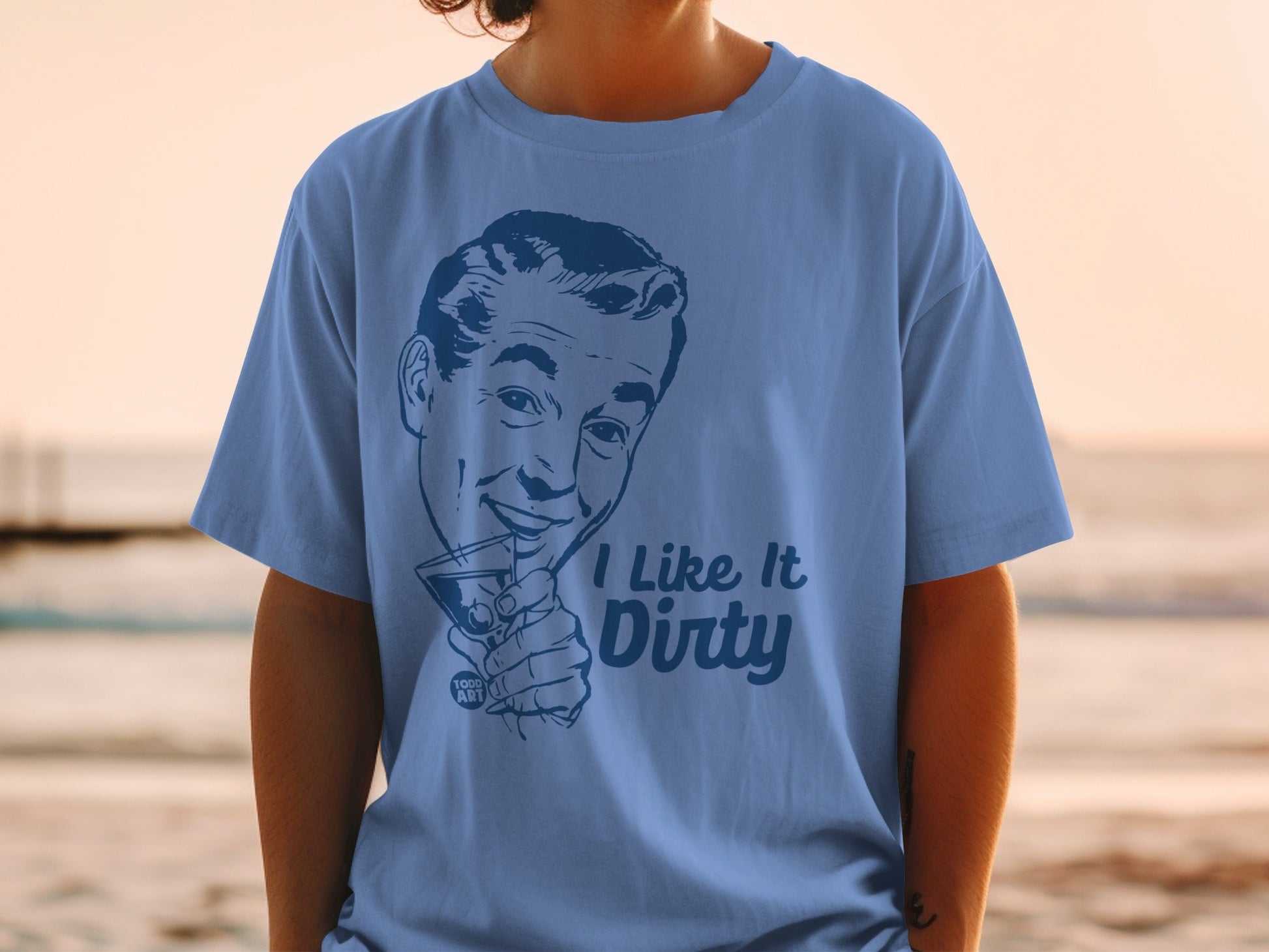 Retro 'I Like It Dirty' Graphic T-Shirt