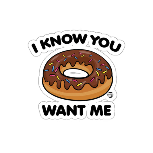 Delicious Chocolate Donut with Sprinkles Sticker