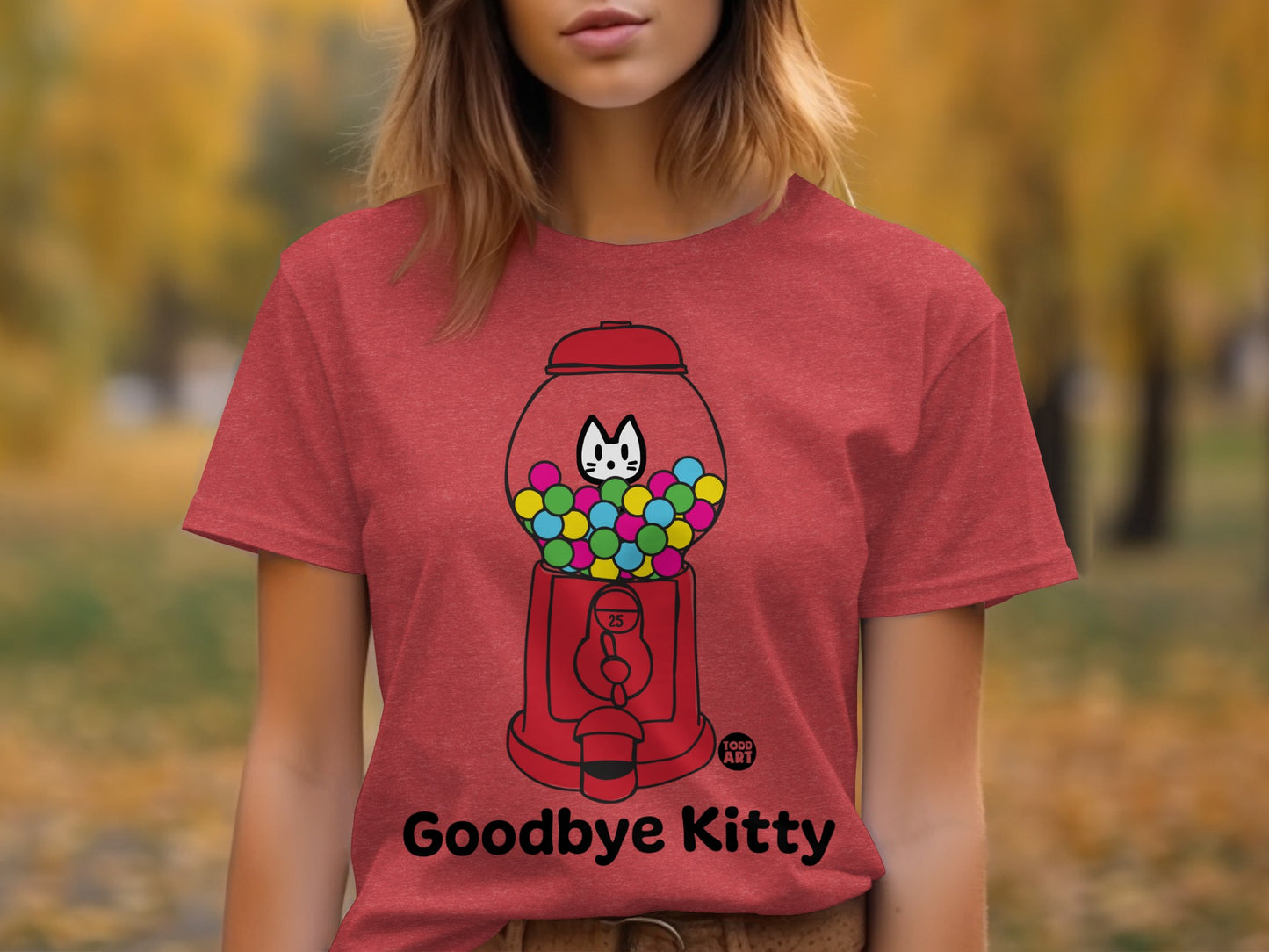 Goodbye Kitty Gumball Machine Shirt