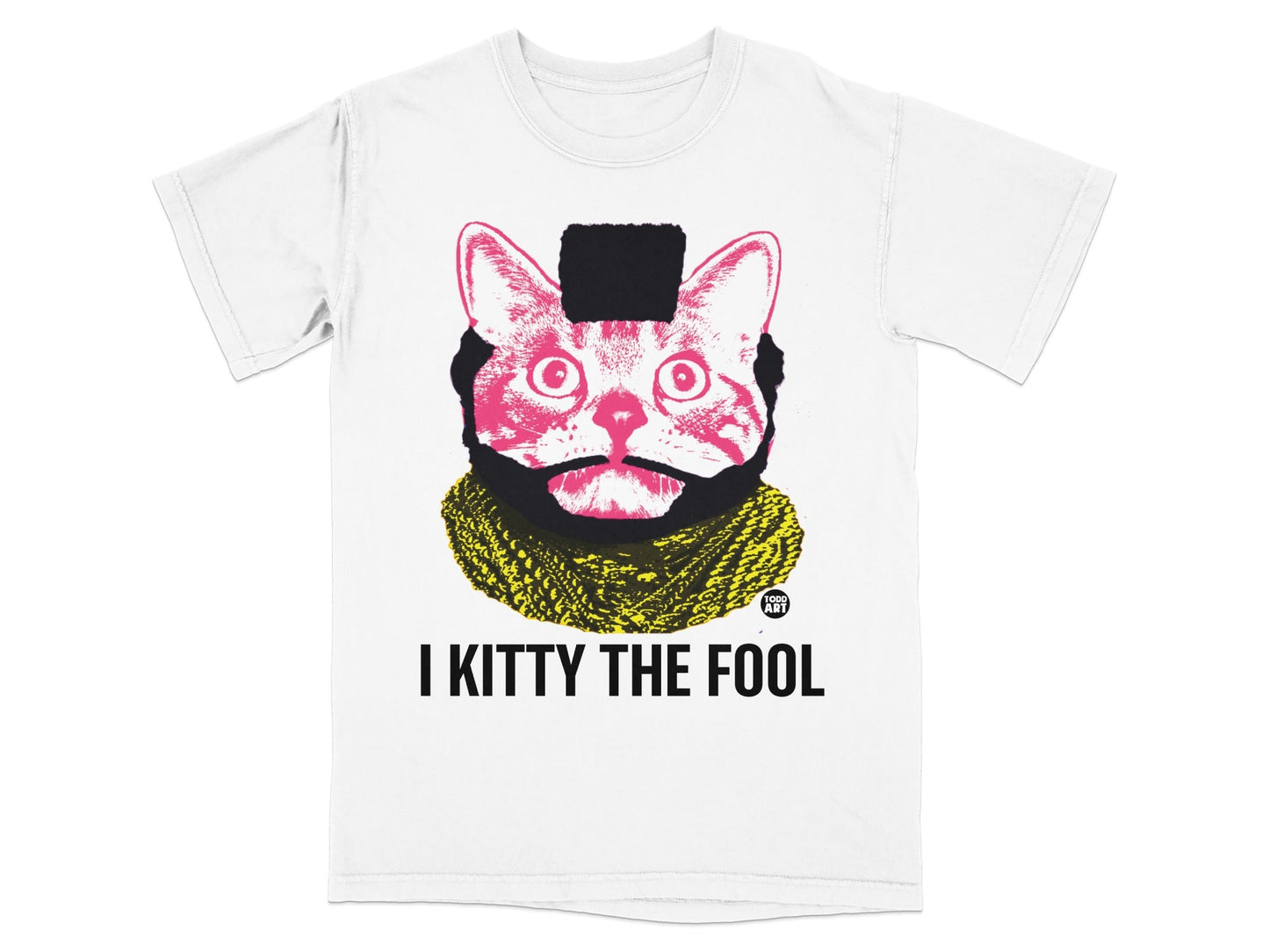 I Kitty The Fool Graphic Cat Art Shirt