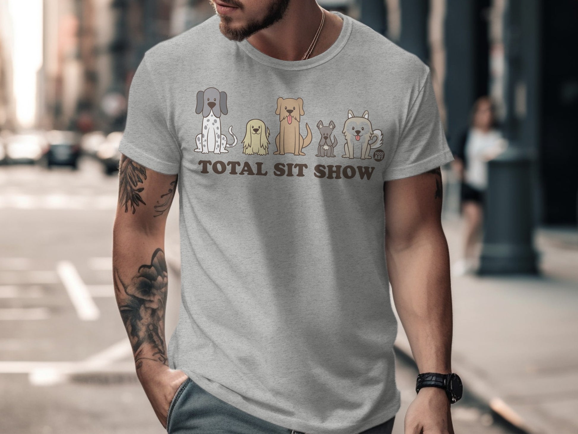 Total Sit Show Hilarious Pet Lover T-shirt