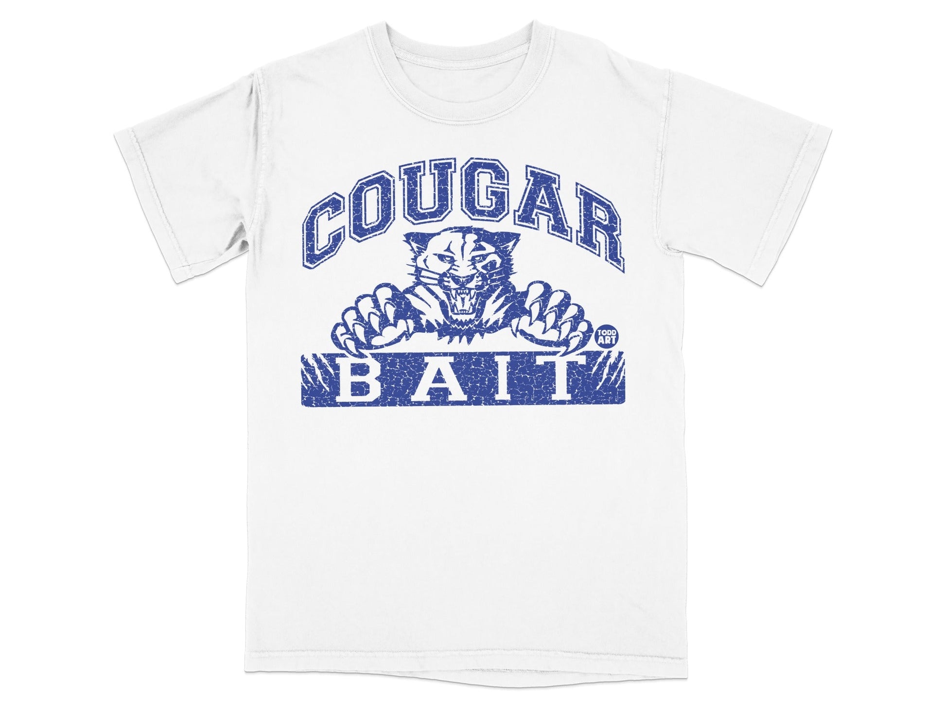 Cougar Bait Graphic Unisex T-Shirt with Vintage Look