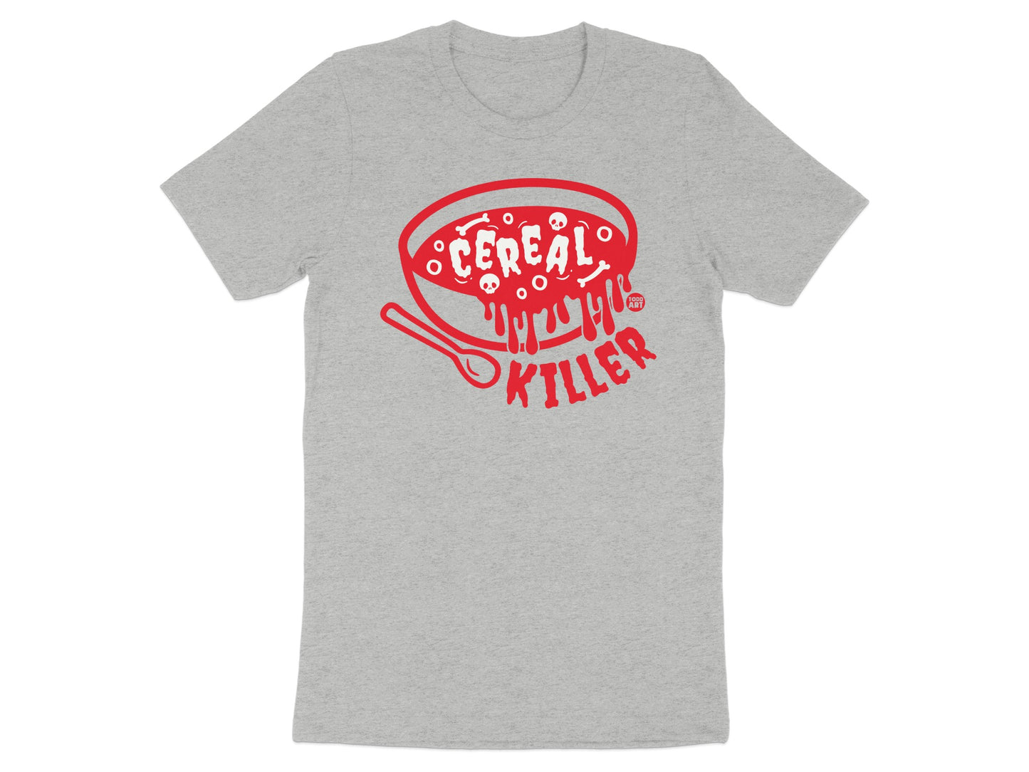 Funny Cereal Killer Design Graphic T-Shirt for Sale