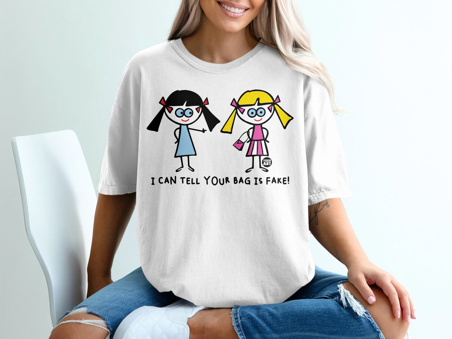 I Can Tell Your Bag Is Fake Graphic T-Shirt