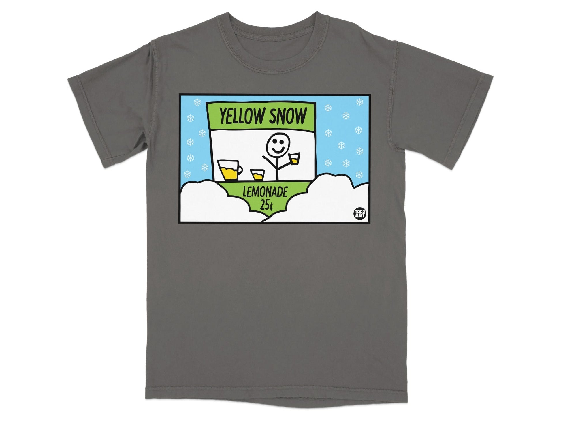 Yellow Snow Lemonade 25¢ Graphic T-Shirt Product