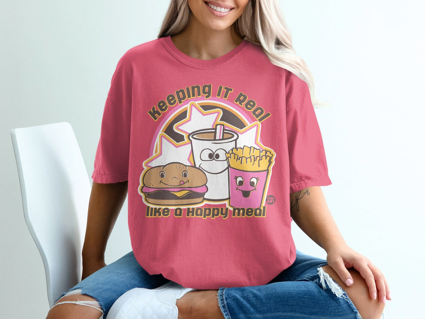 Keeping It Real Like A Happy Meal T-shirt