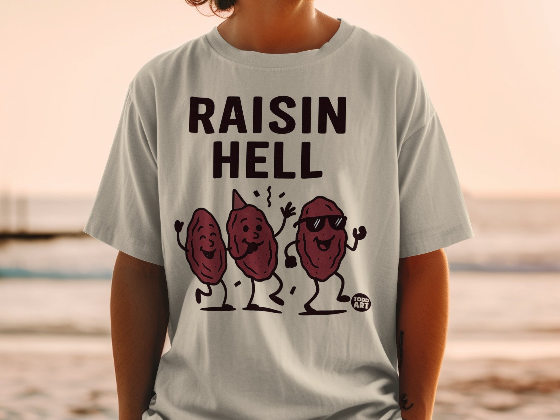 Raisin Hell Cartoon Raisins Funny Product type