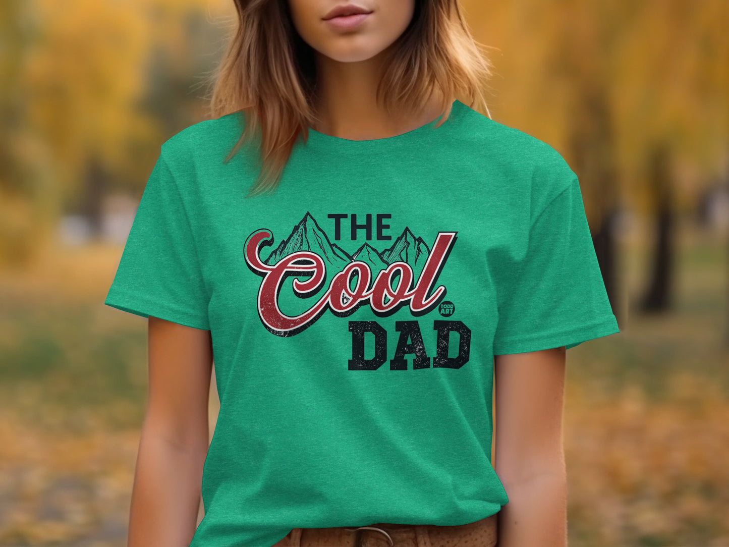 The Cool Dad Graphic Tee Perfect for Fathers Day