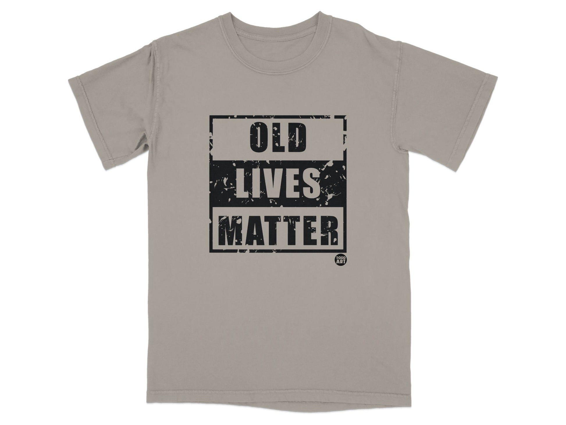 Old Lives Matter Graphic Tee Shirt Design for Sale