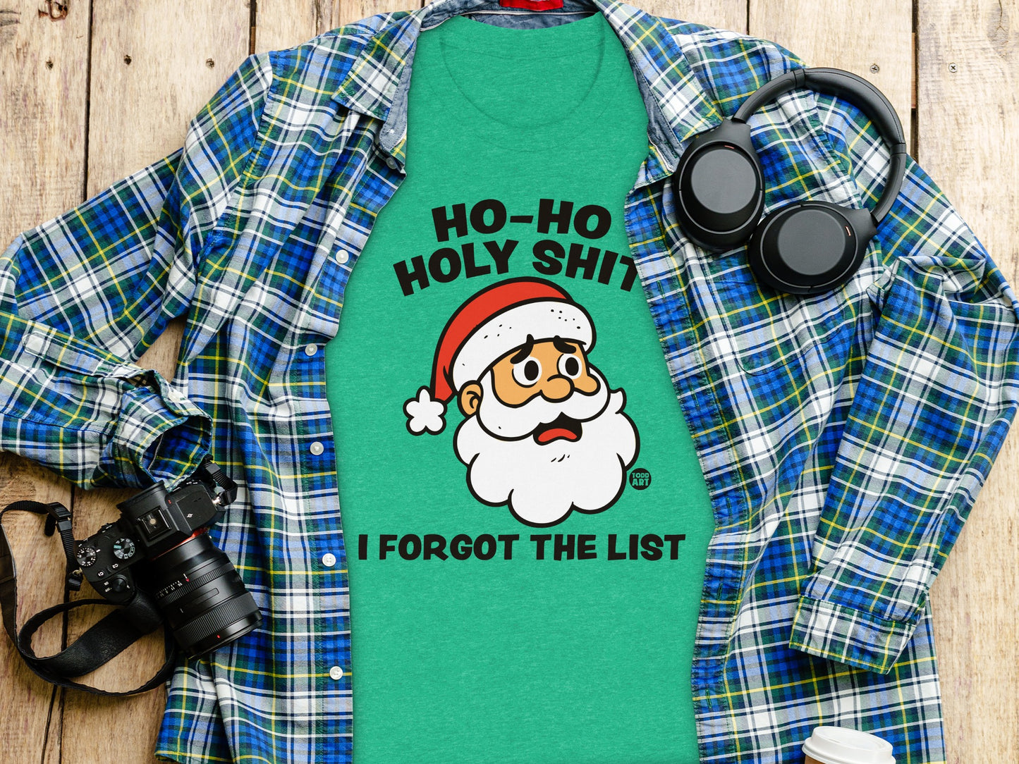 Ho-Ho Holy Shit I Forgot The List Graphic Tee