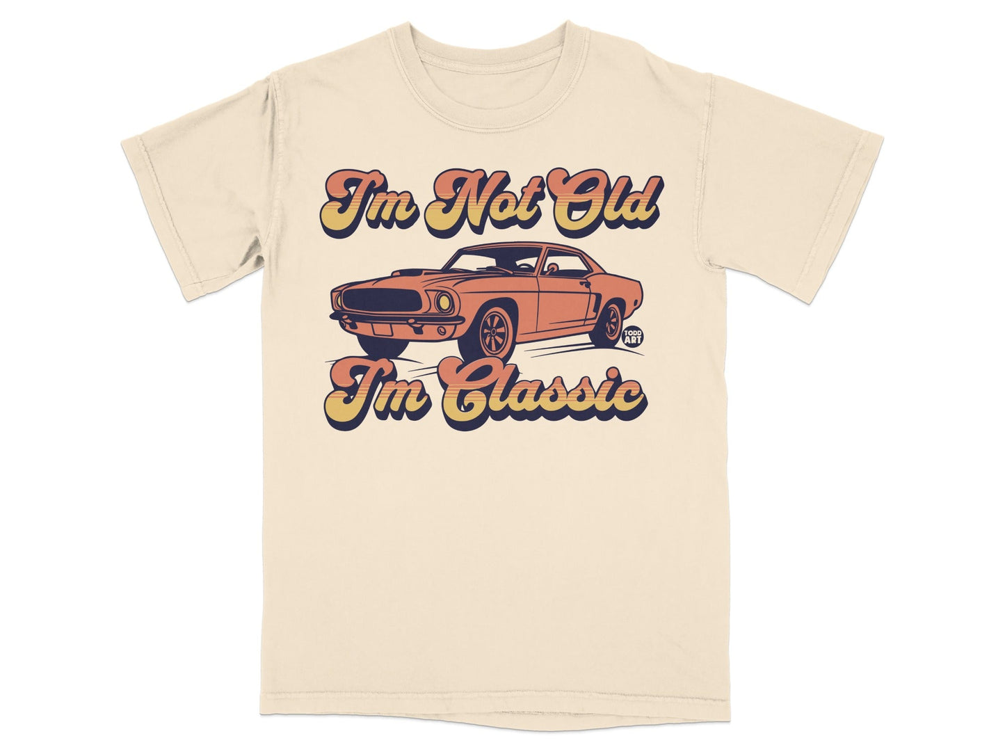 I'm Not Old I'm Classic Car Graphic Shirt
