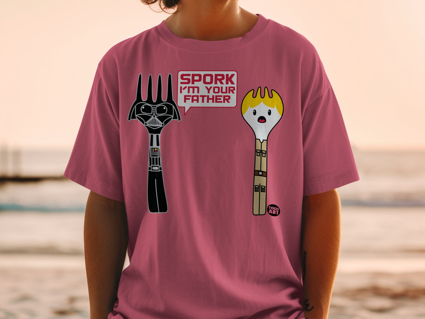 SPORK I'M YOUR FATHER Star Parody Funny Design product type