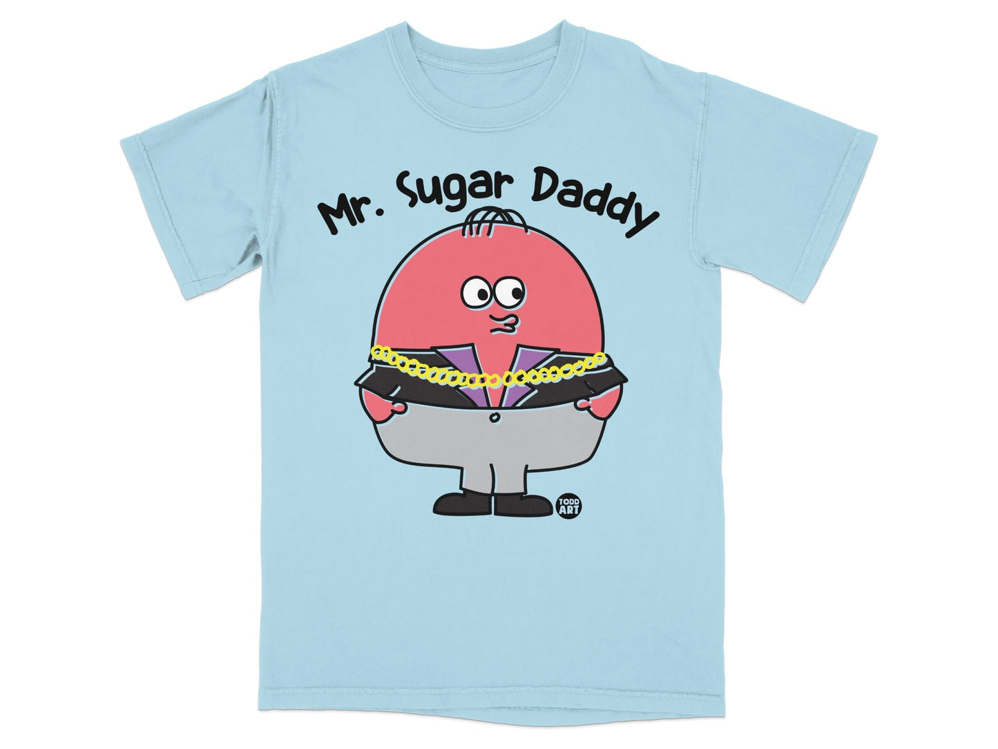 Mr. Sugar Daddy Cartoon Character T-Shirt