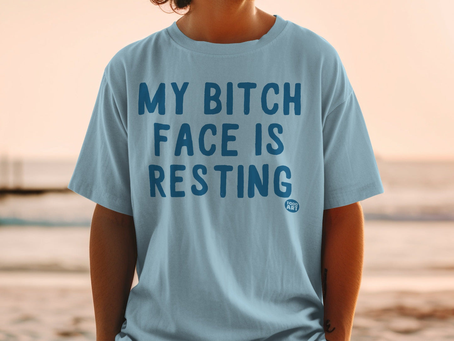 My Bitch Face Is Resting Graphic Tee