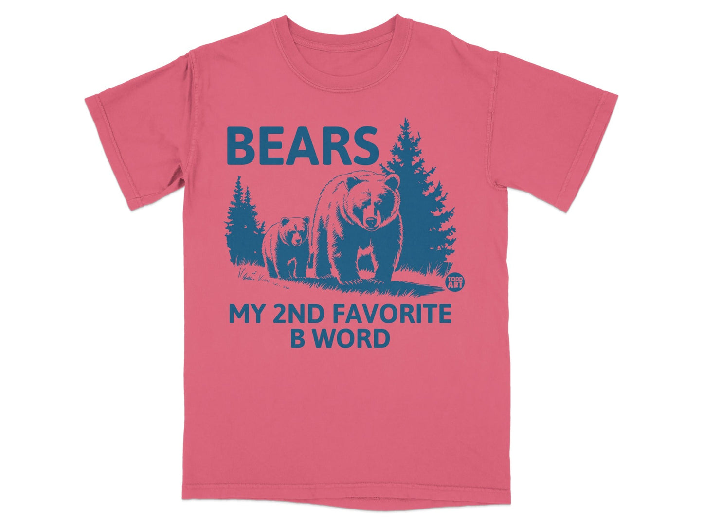 Bears My 2nd Favorite B Word Graphic T-shirt