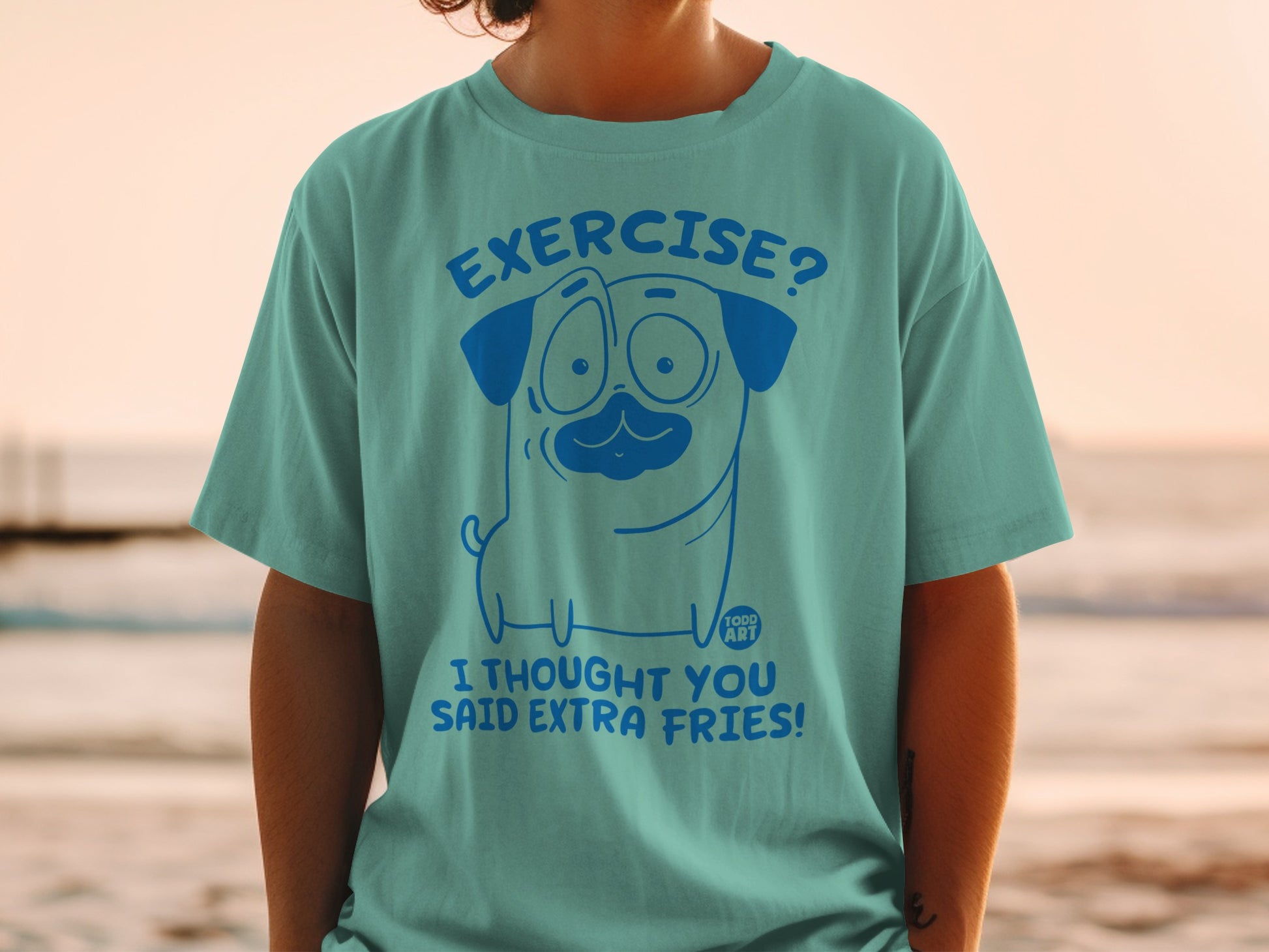Exercise? I Thought You Said Extra Fries Shirt