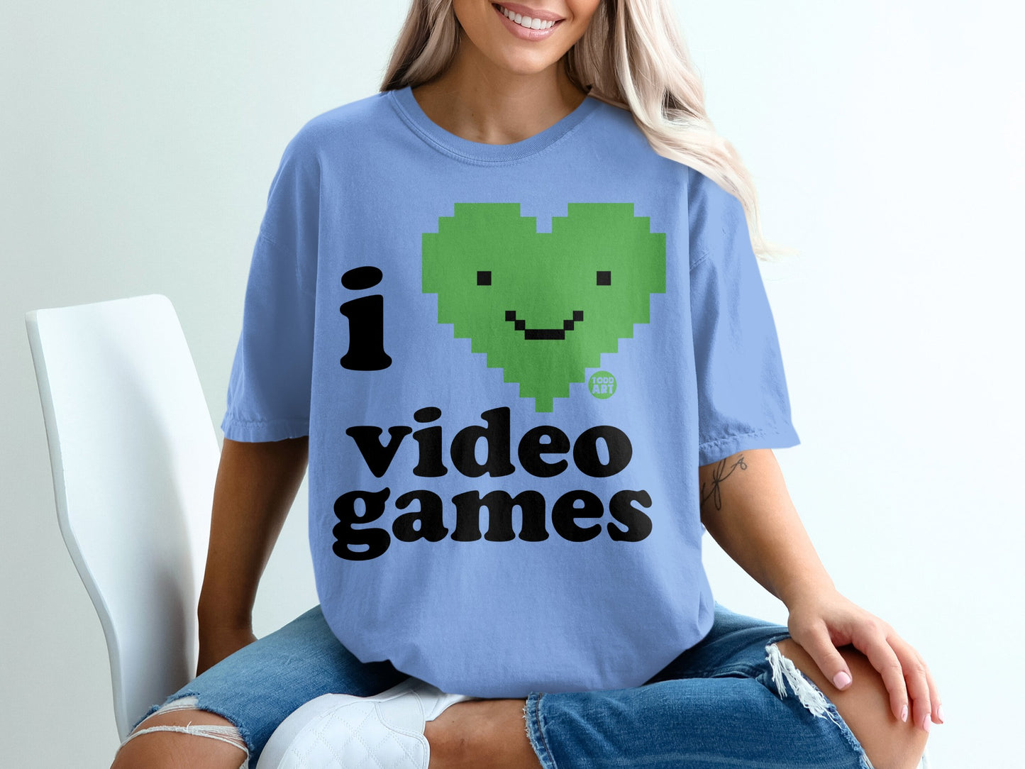 I Love Video Games Graphic T-Shirt
