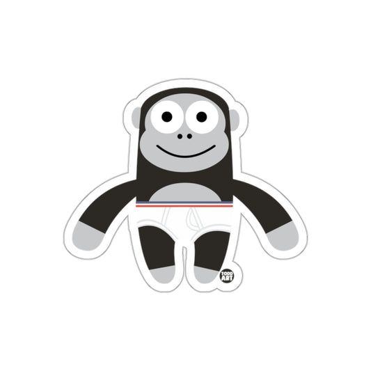 Cute Smiling Monkey with Striped Belt Kids Toy
