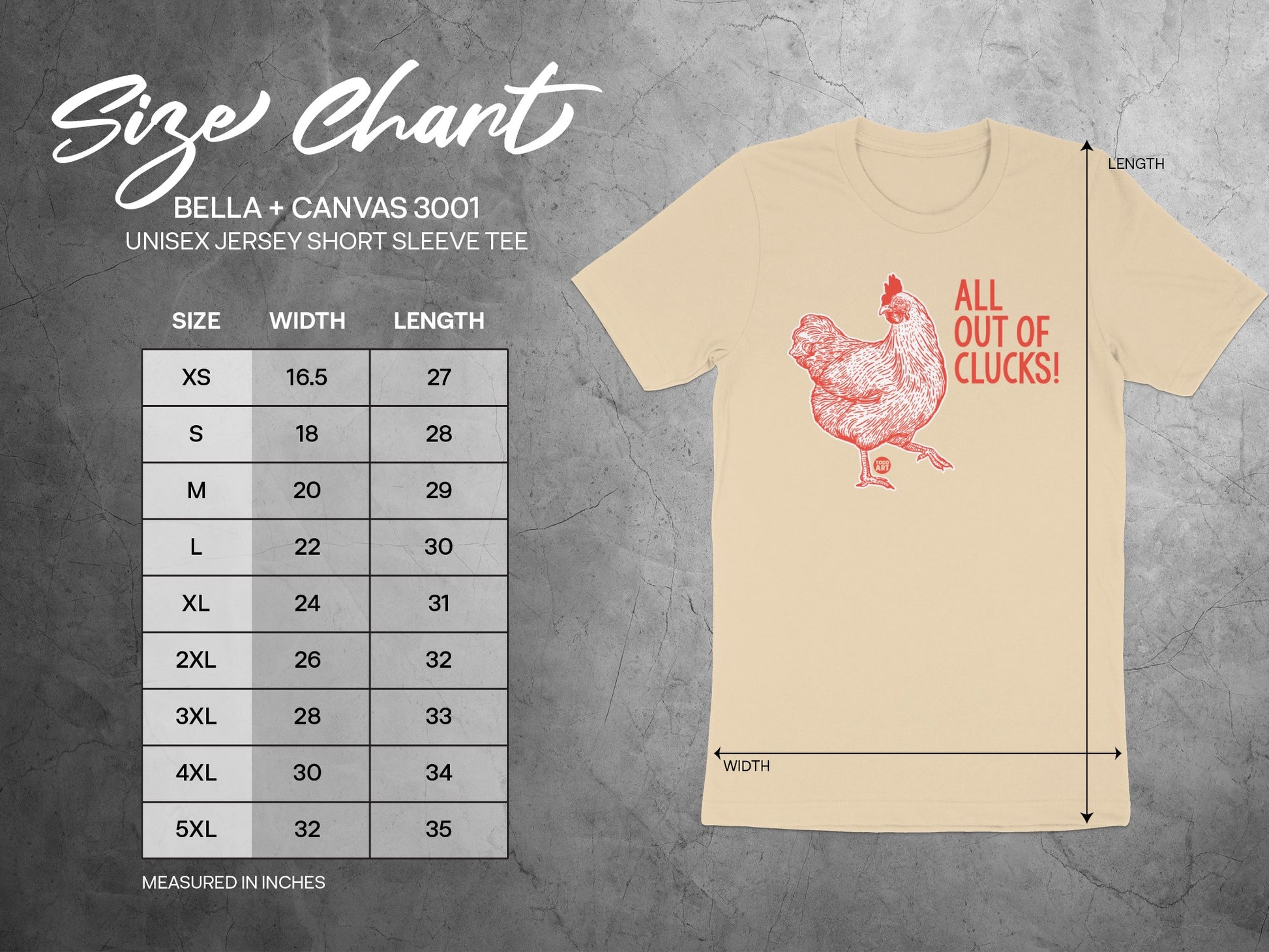 All Out of Clucks Unisex Jersey Short Sleeve Tee