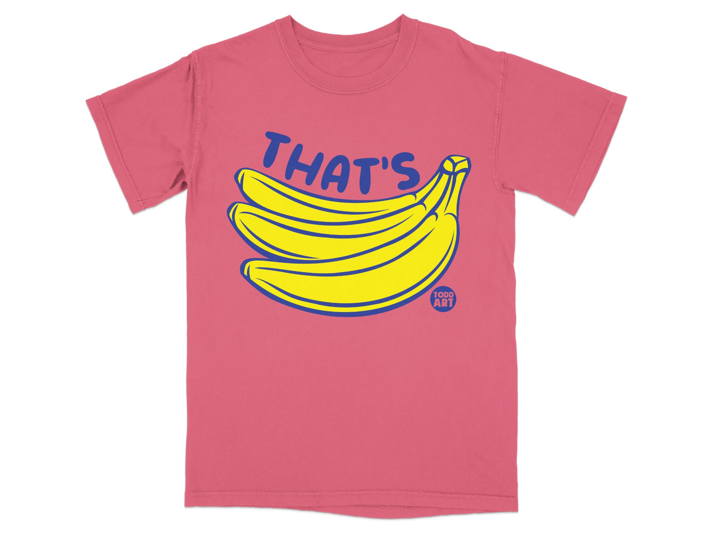 That's Bananas Todd Art Graphic T-shirt product type