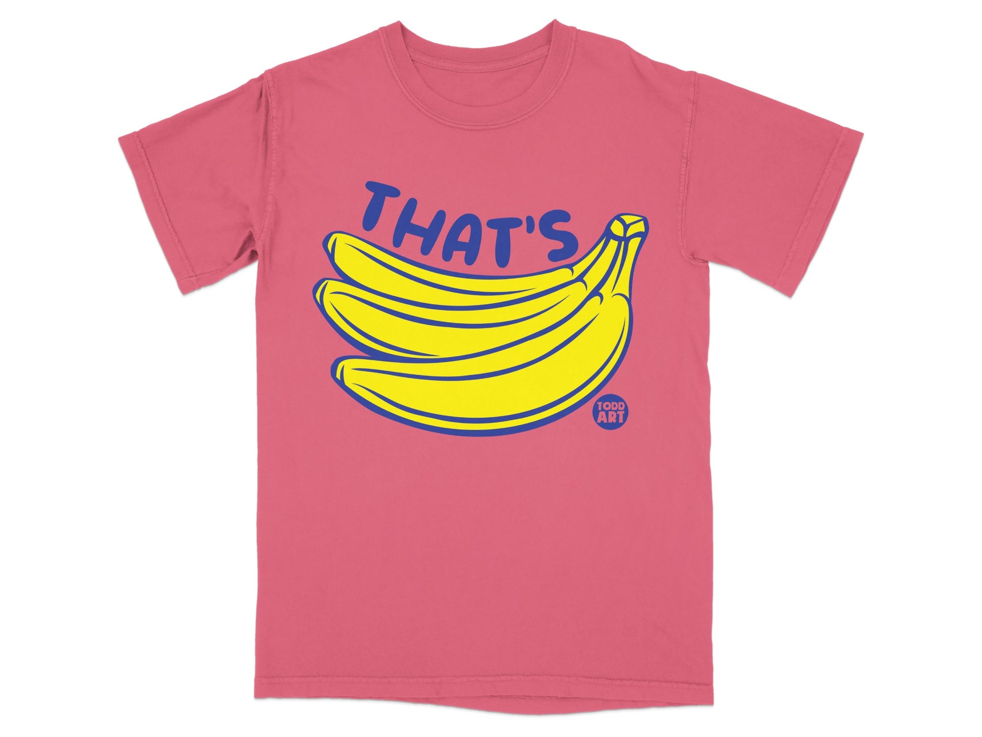 That's Bananas Todd Art Graphic T-shirt product type