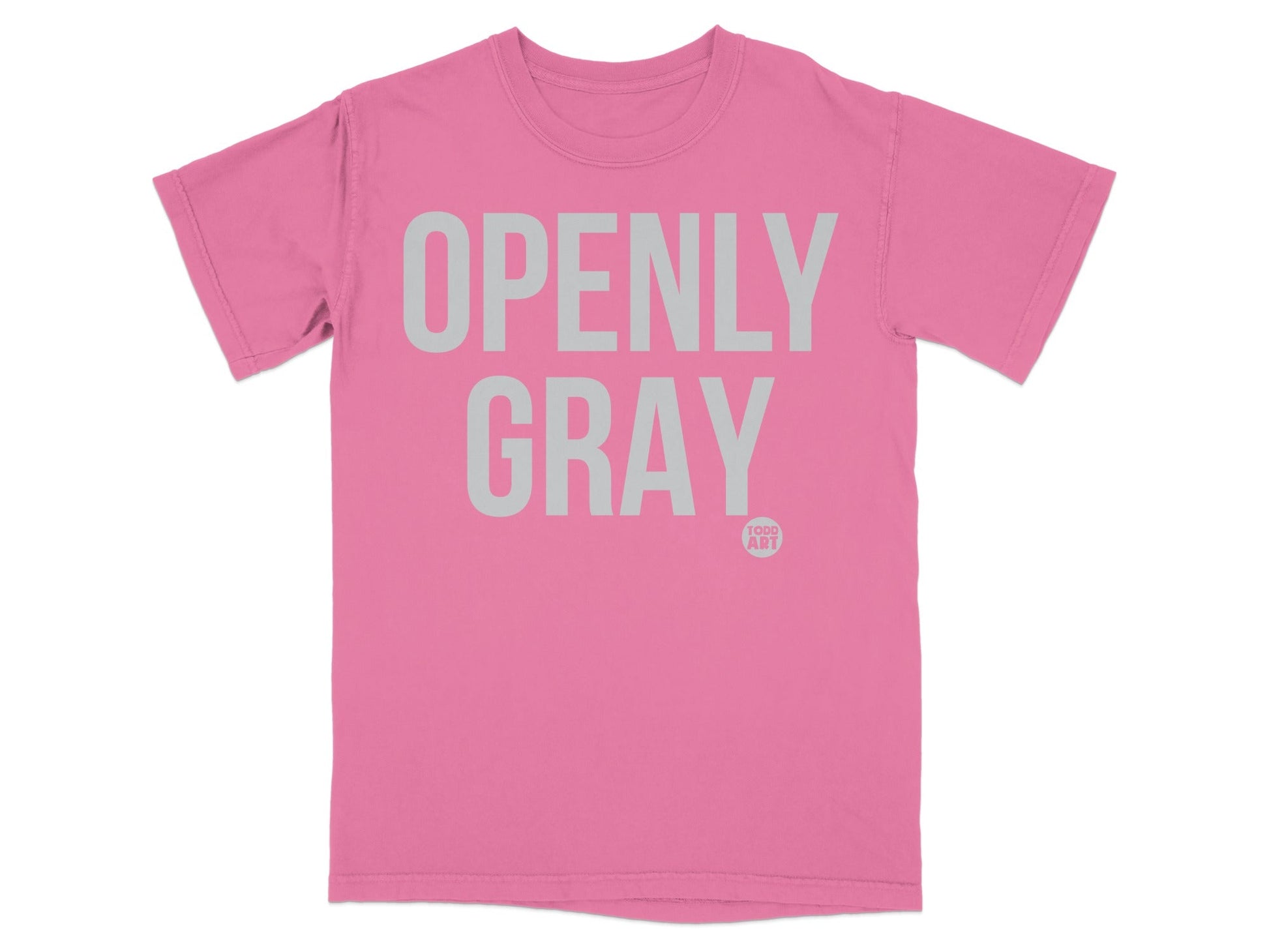 Openly Gray Todd Art Statement T-Shirt Product