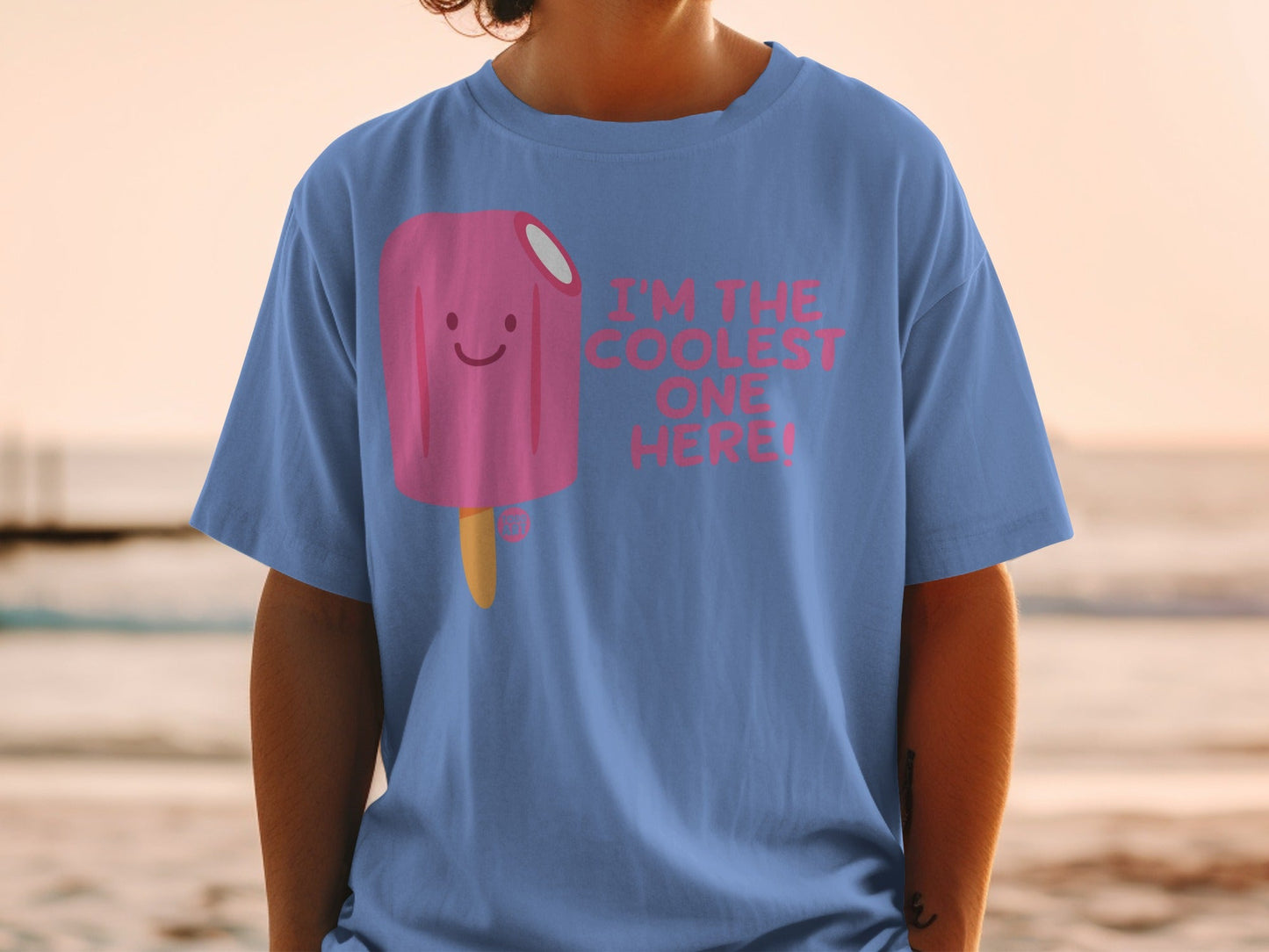 I'm The Coolest One Here Fun Graphic T-Shirt