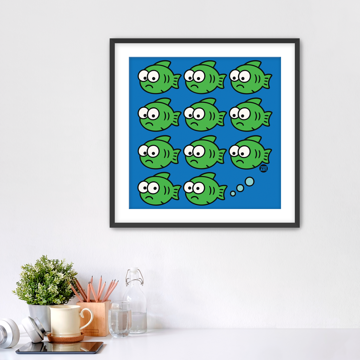 Fish Fart Fine Art Print