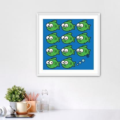 Fish Fart Fine Art Print