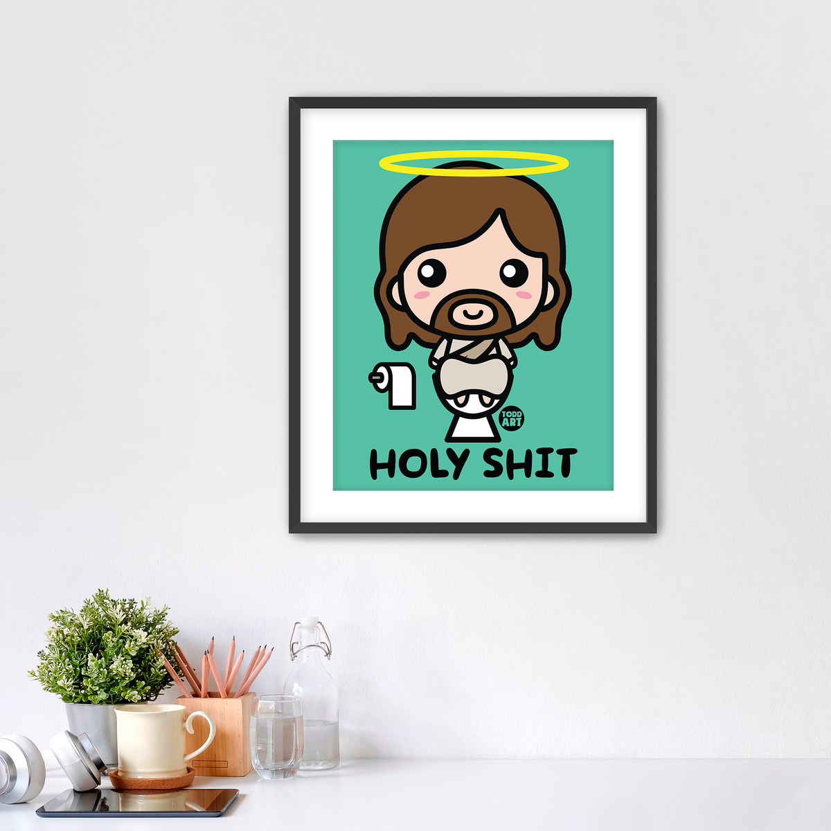 Holy Shit Fine Art Print