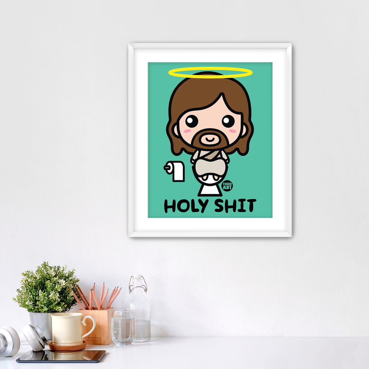 Holy Shit Fine Art Print